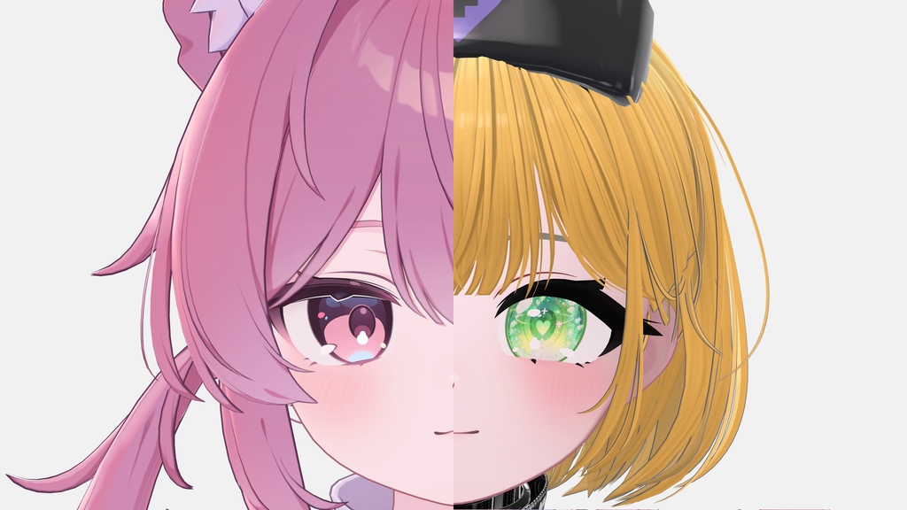 💜 プラム / Plum 💜 目テクスチャ & ブレンドシェイプ Eye Texture & BlendShape -Nurse-