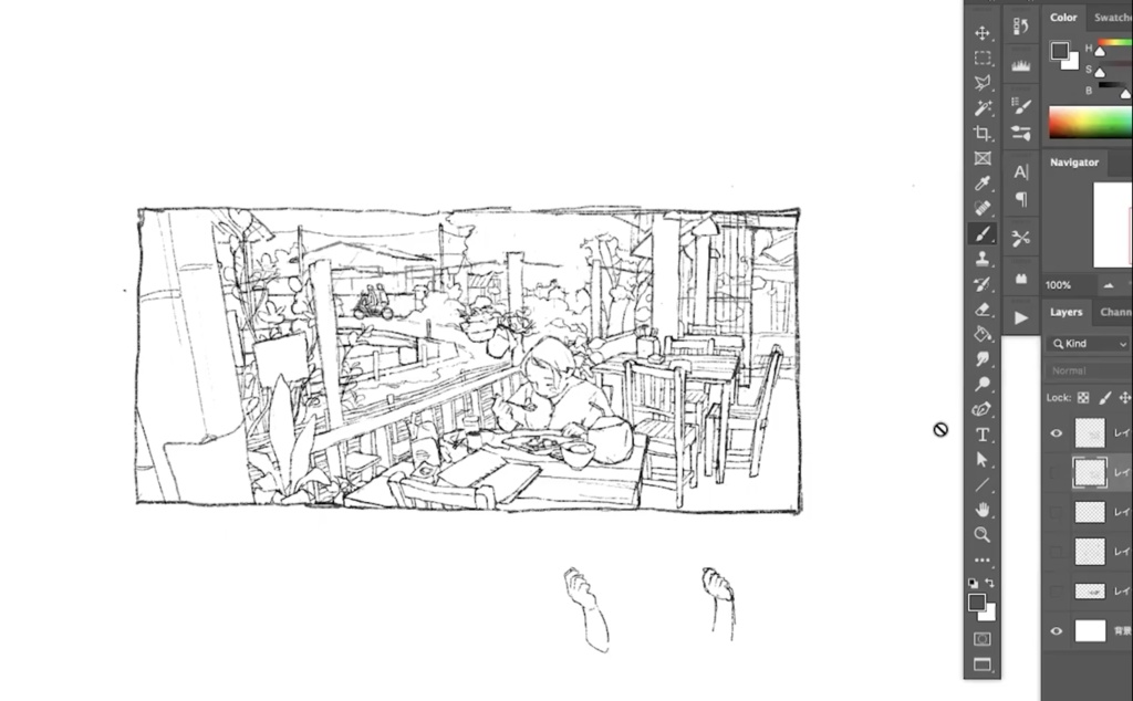 大人気イラストレーター〝しらこ〟の仕事に学ぶ、絵作りの方法、日常の視点