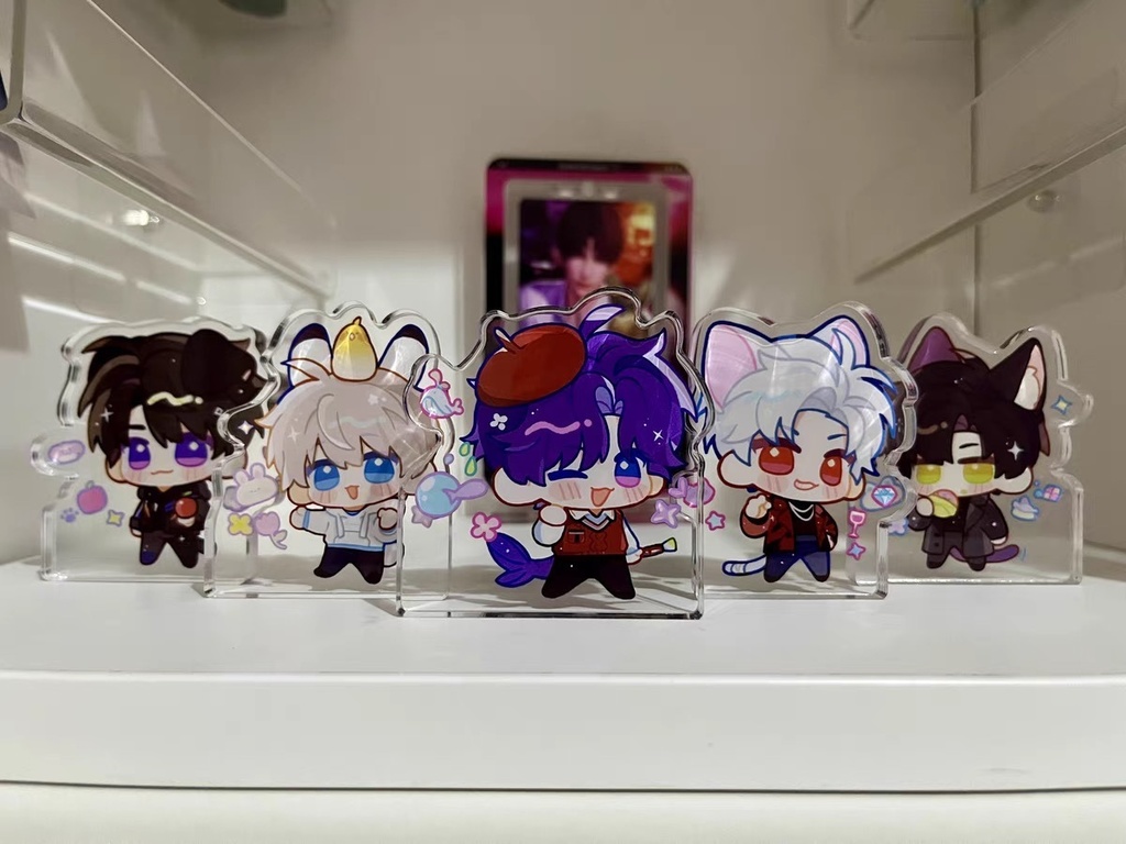 恋と深空 自立アクスタ 缶バッジ