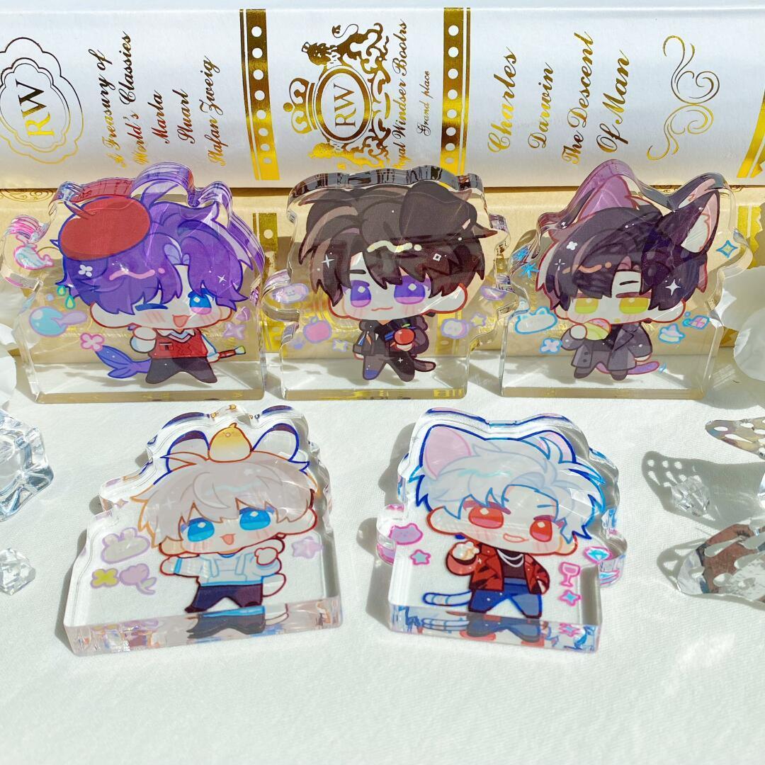 恋と深空 自立アクスタ 缶バッジ