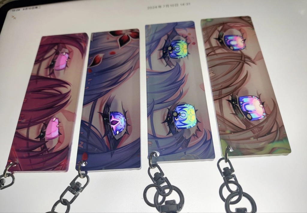 カフカ 黄泉 ロビン ホタル 目ヂカラアクキー