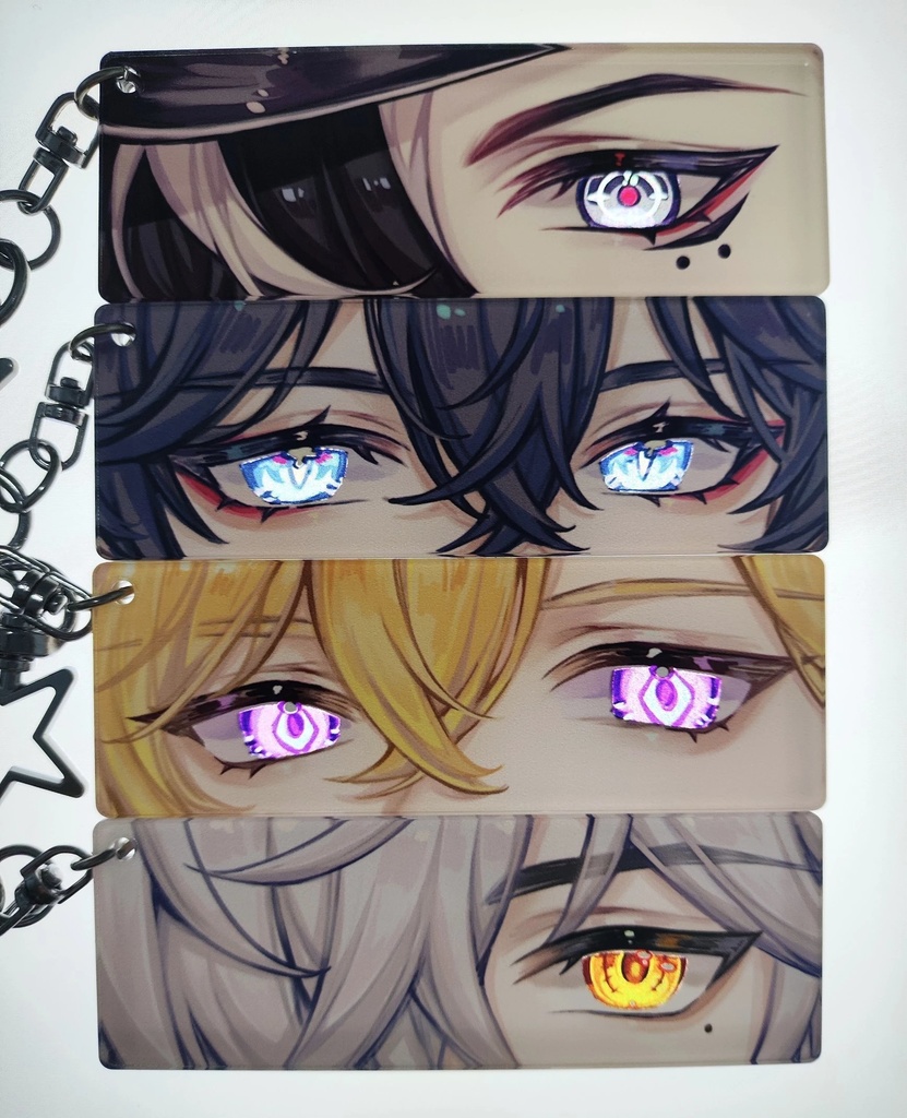 ブートヒル 飲月 アベンチュリン 景元 目ヂカラアクキー