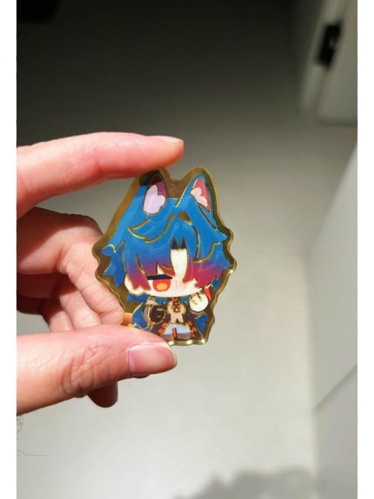 アニマル 崩壊スターレイル アクリルバッジ