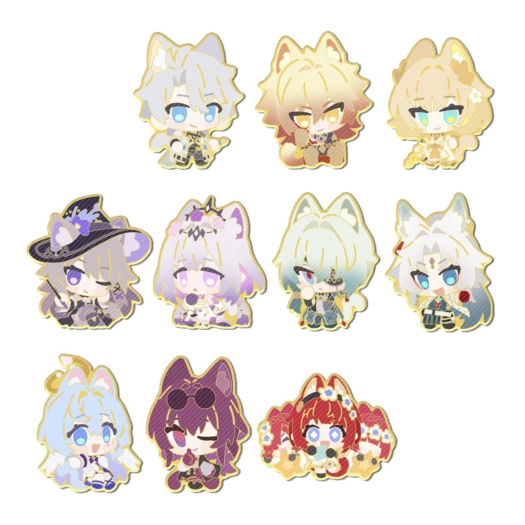 アニマル 崩壊スターレイル アクリルバッジ