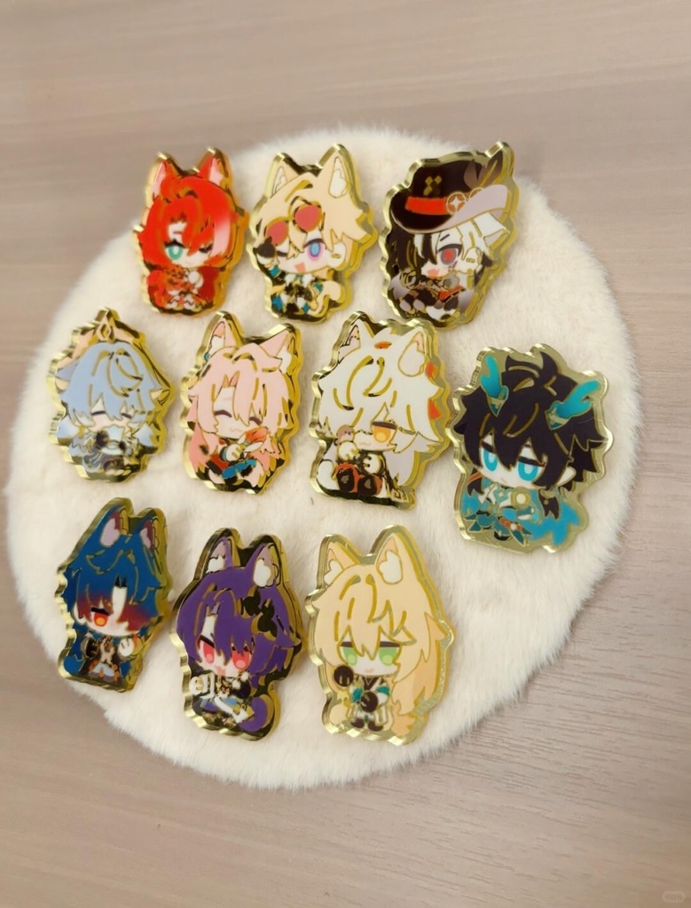 アニマル 崩壊スターレイル アクリルバッジ