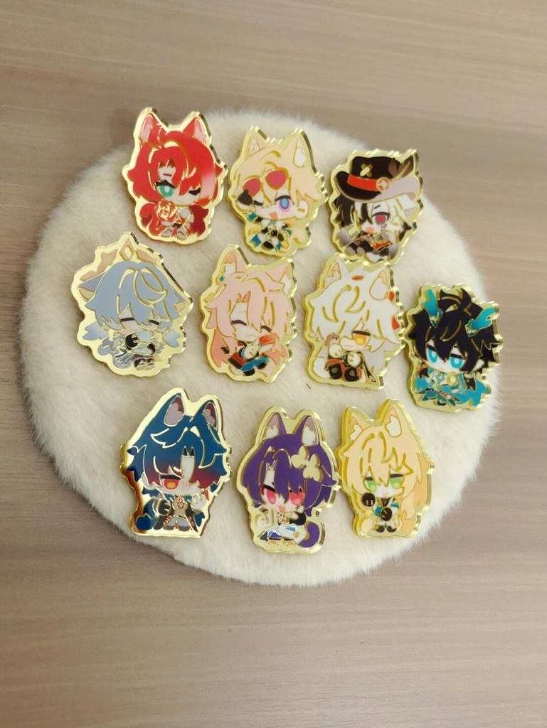 アニマル 崩壊スターレイル アクリルバッジ