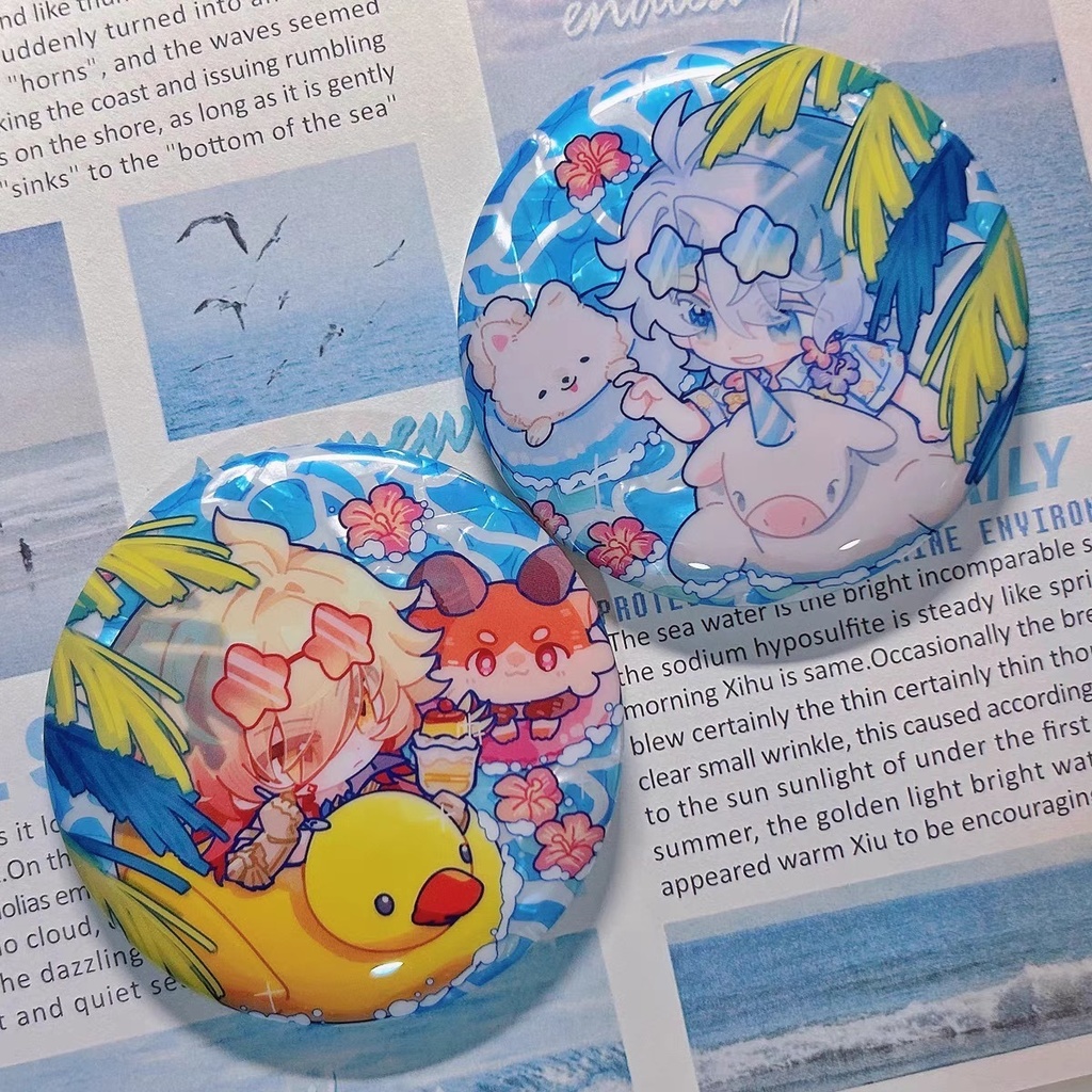 モーディス ファイノン アクリルブロック ポラロイドカード 缶バッジ