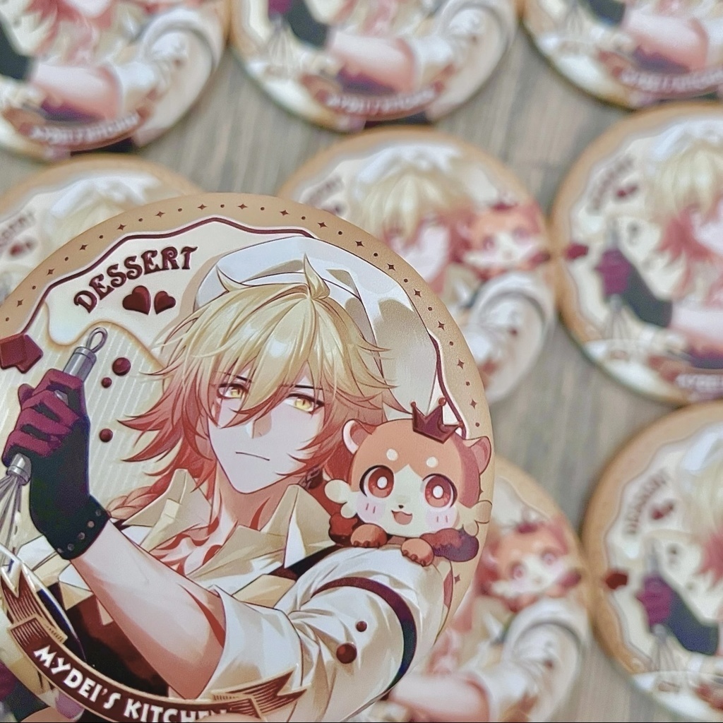 モーディス 色紙 缶バッジ 【DESSERT】