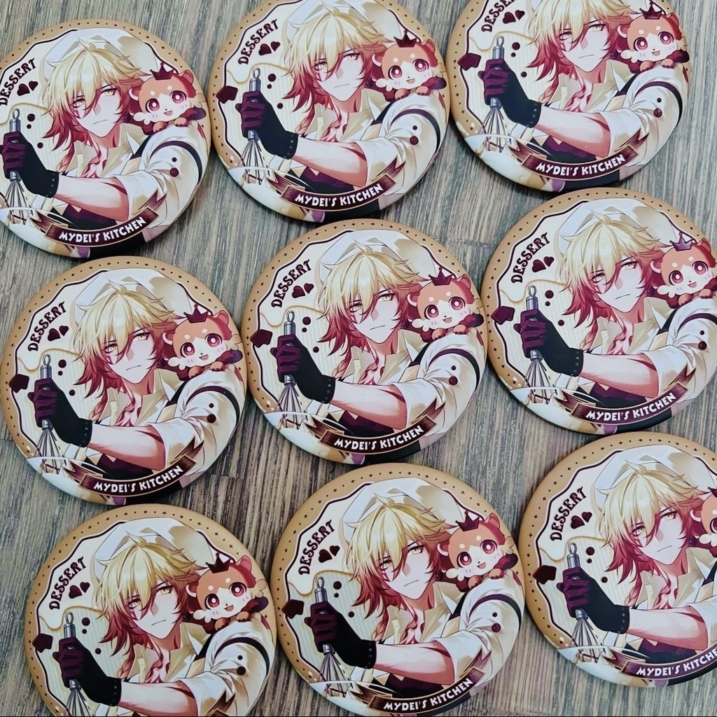 モーディス 色紙 缶バッジ 【DESSERT】