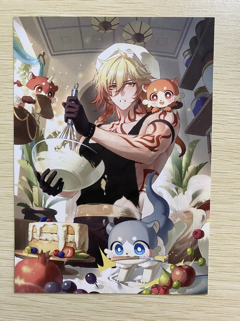 モーディス 色紙 缶バッジ 【DESSERT】