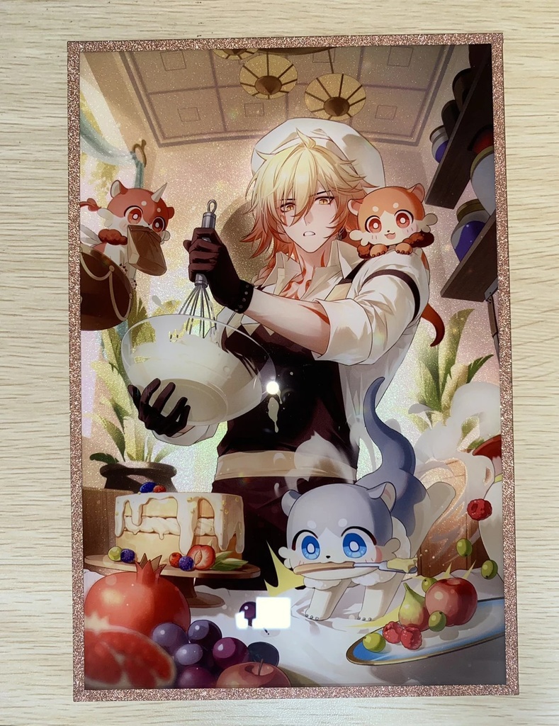 モーディス　色紙　缶バッジ　【DESSERT】