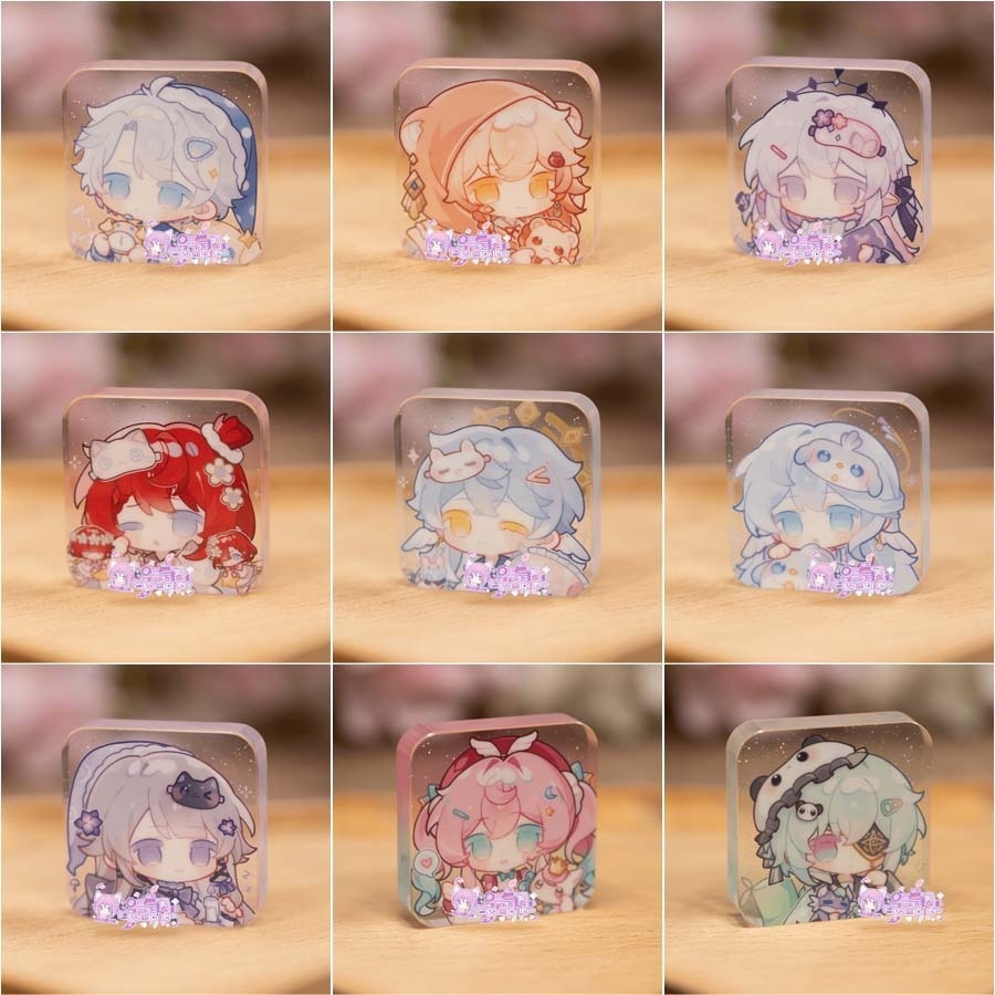 【委託販売】崩壊スターレイル　アクリルブロック　【GOODNIGHT】