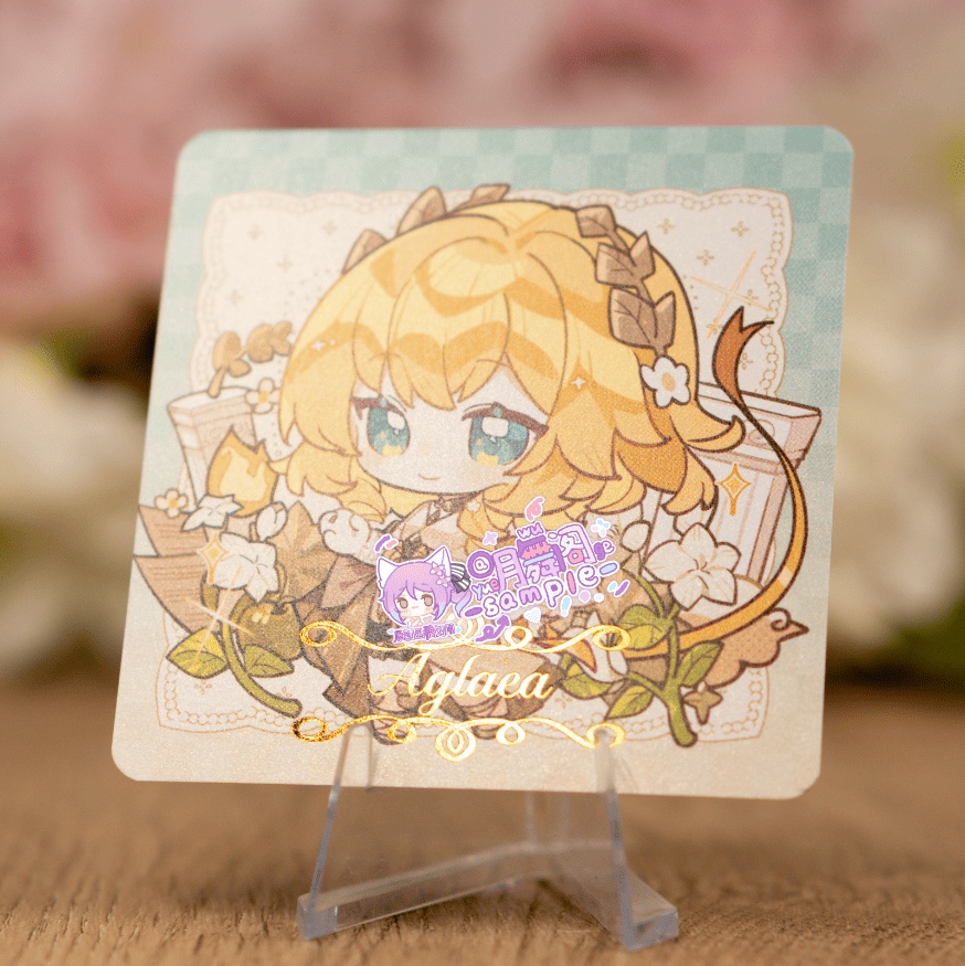 【委託販売】崩壊スターレイル 正方形カード 缶バッジ 【AMPHOREUS】