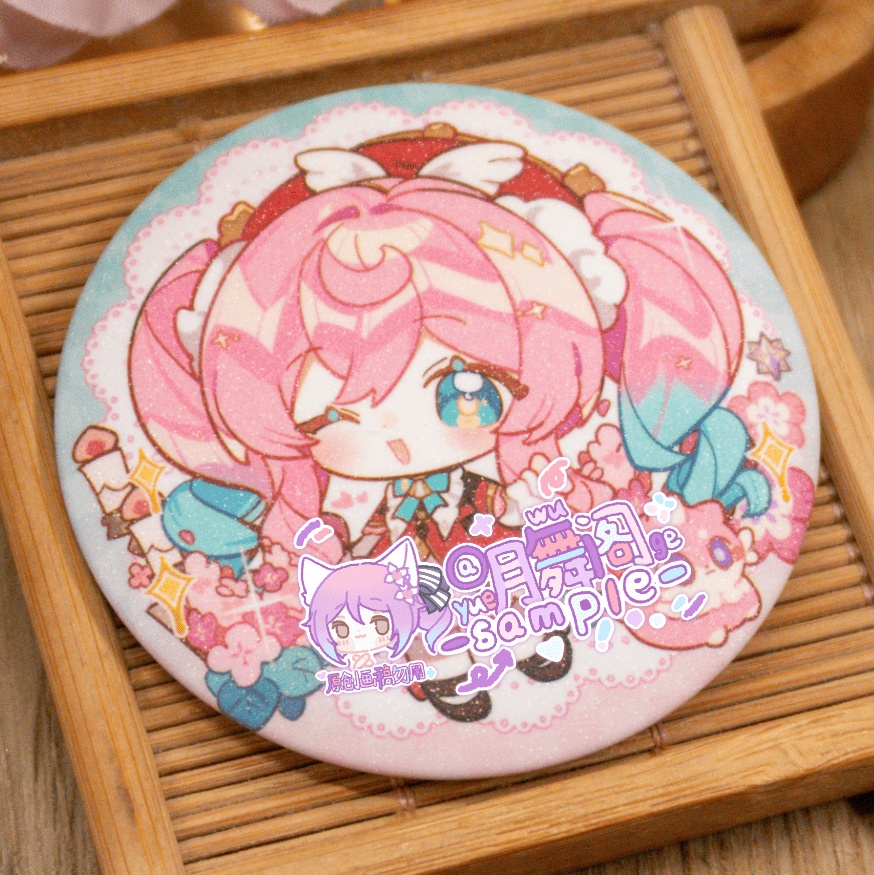 【委託販売】崩壊スターレイル 正方形カード 缶バッジ 【AMPHOREUS】