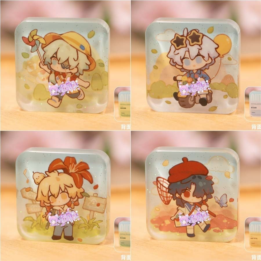 【委託販売】崩壊スターレイル　アクリルブロック　チケット風カード　【一緒にお出かけ】