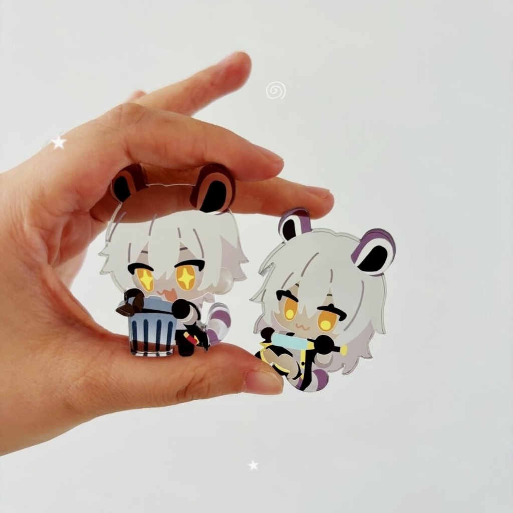 自立ミニアクスタ セイバー 丹恒 開拓者 銀狼【アニマル】