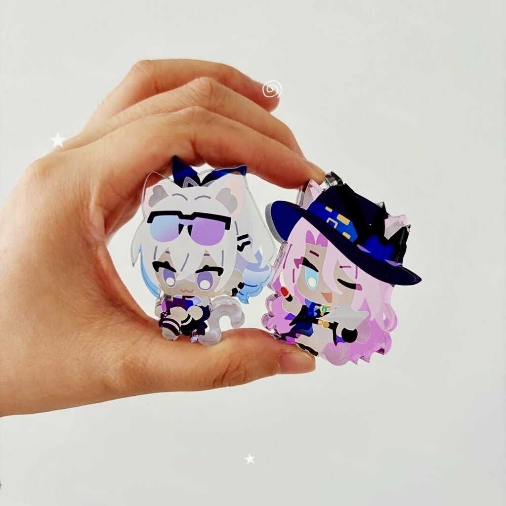 自立ミニアクスタ セイバー 丹恒 開拓者 銀狼【アニマル】