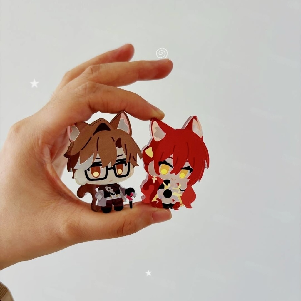 自立ミニアクスタ セイバー 丹恒 開拓者 銀狼【アニマル】