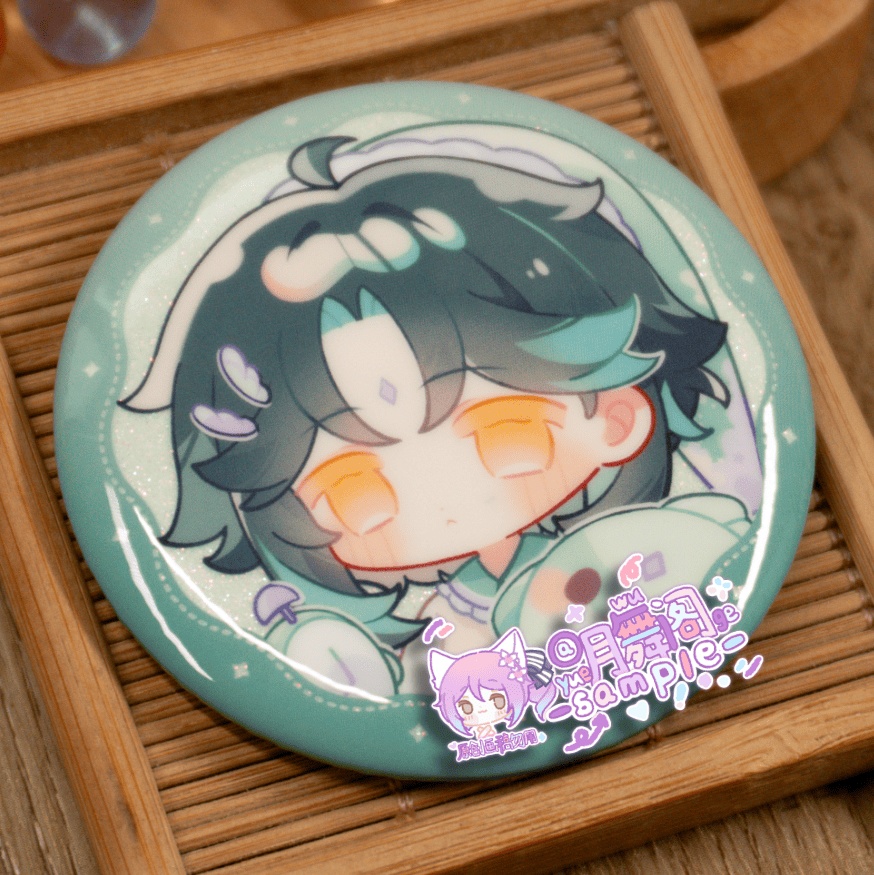 【委託販売】原神 アクリルブロック ポラロイドカード 【GOODNIGHT】