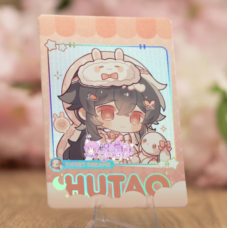 【委託販売】原神 アクリルブロック ポラロイドカード 【GOODNIGHT】