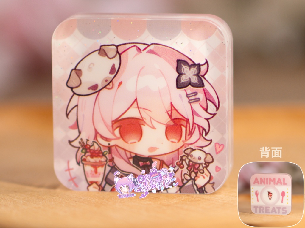 【委託販売】崩壊スターレイル アクリルブロック チケット風カード 缶バッジ 【スナックパーティー②】