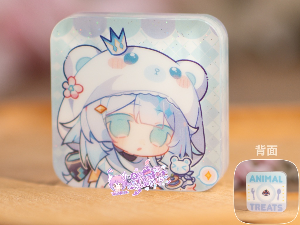 【委託販売】崩壊スターレイル アクリルブロック チケット風カード 缶バッジ 【スナックパーティー②】