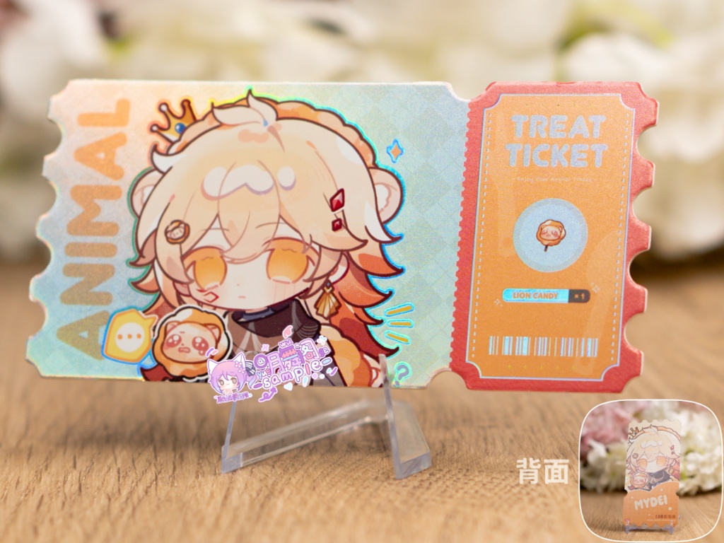 【委託販売】崩壊スターレイル アクリルブロック チケット風カード 缶バッジ 【スナックパーティー】