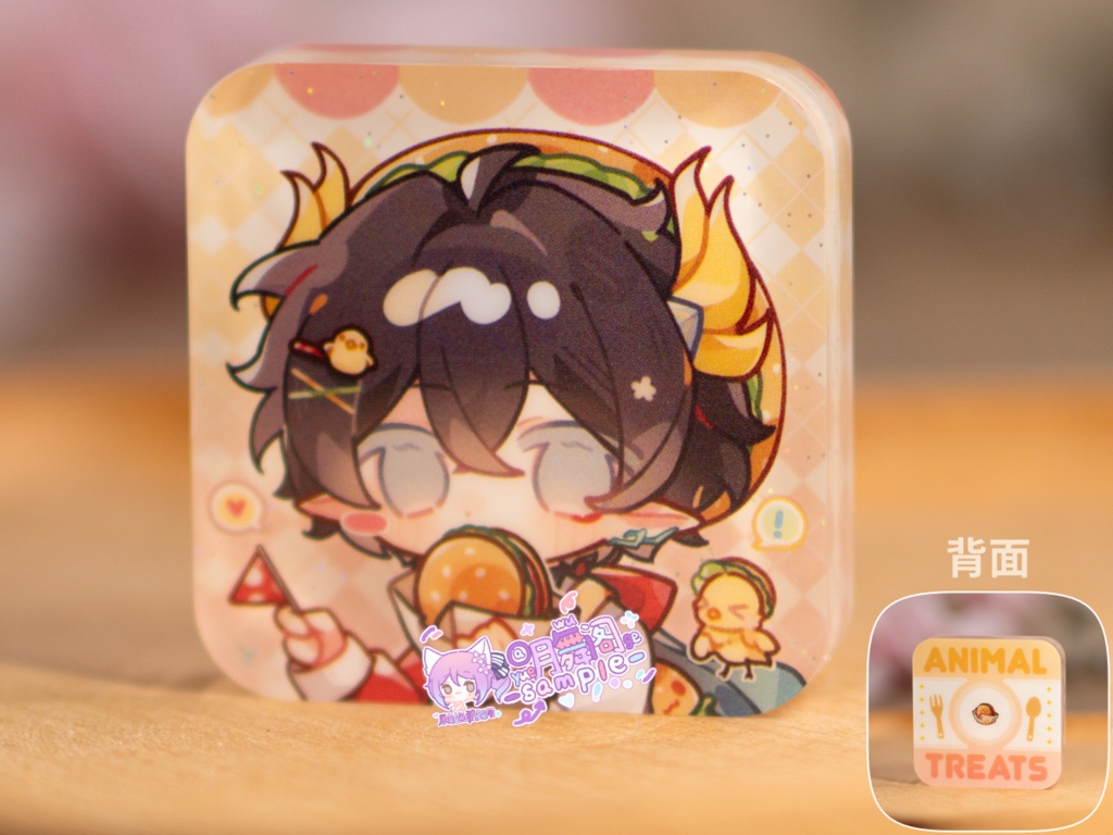 【委託販売】崩壊スターレイル アクリルブロック チケット風カード 缶バッジ 【スナックパーティー】