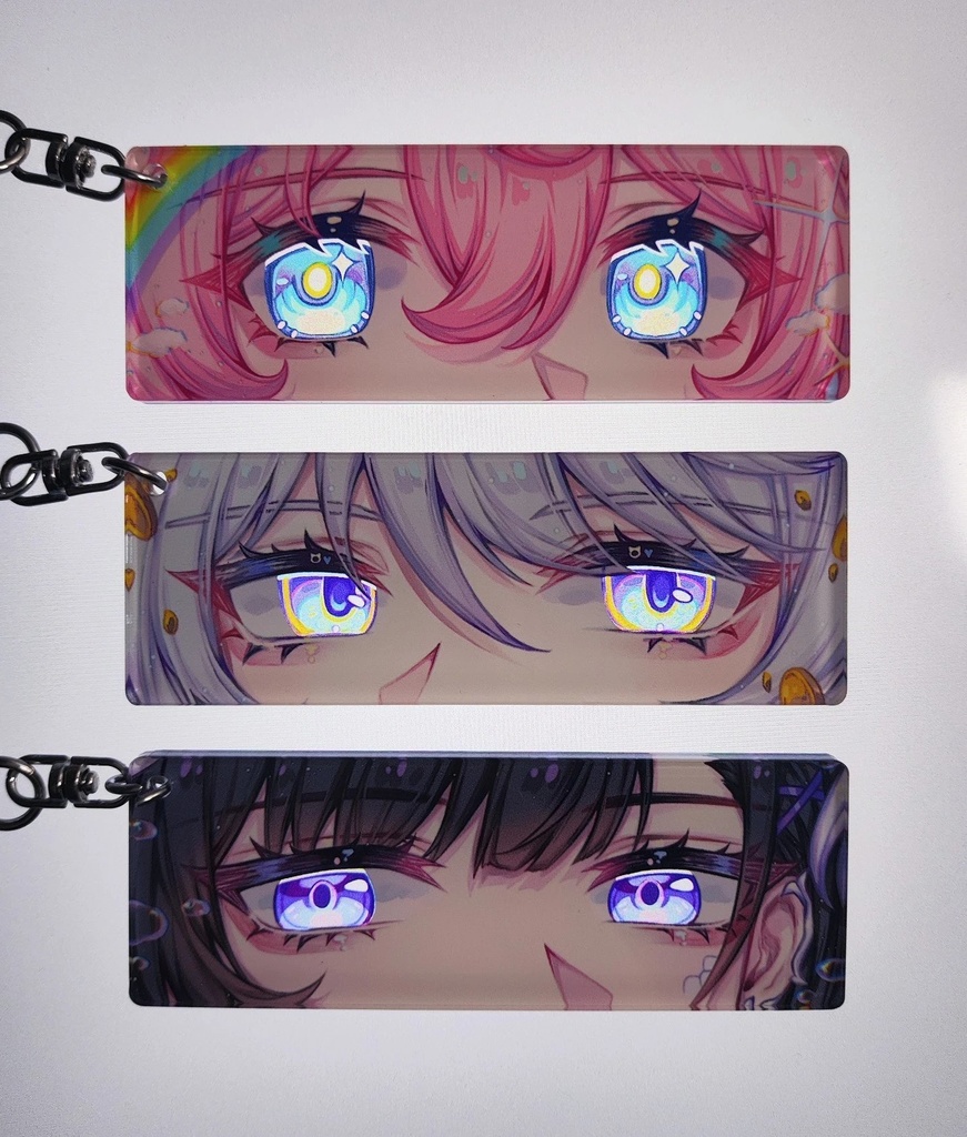 ヒアンシー サフェル セイレンス 目ヂカラアクキー