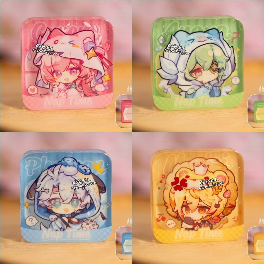 【委託販売】崩壊スターレイル　アクリルブロック　【Nap Time】