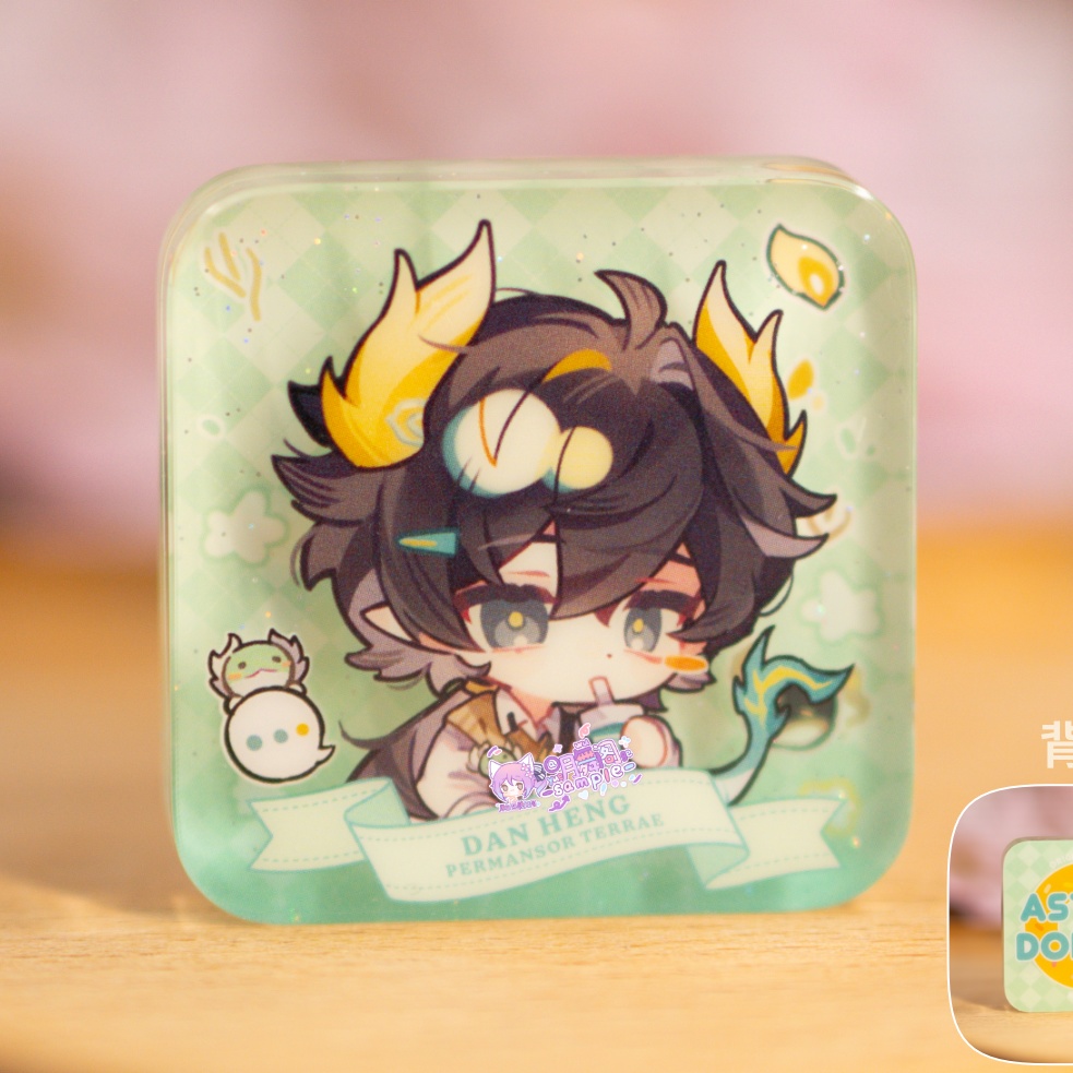 【委託販売】崩壊スターレイル 丹恒・騰荒 長夜月 キュレネ アクリルブロック 【ASTRAL DONUTS】