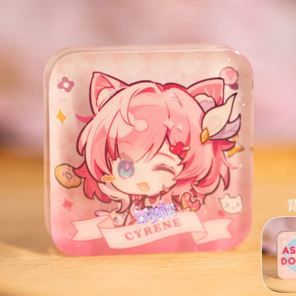 【委託販売】崩壊スターレイル 丹恒・騰荒 長夜月 キュレネ アクリルブロック 【ASTRAL DONUTS】