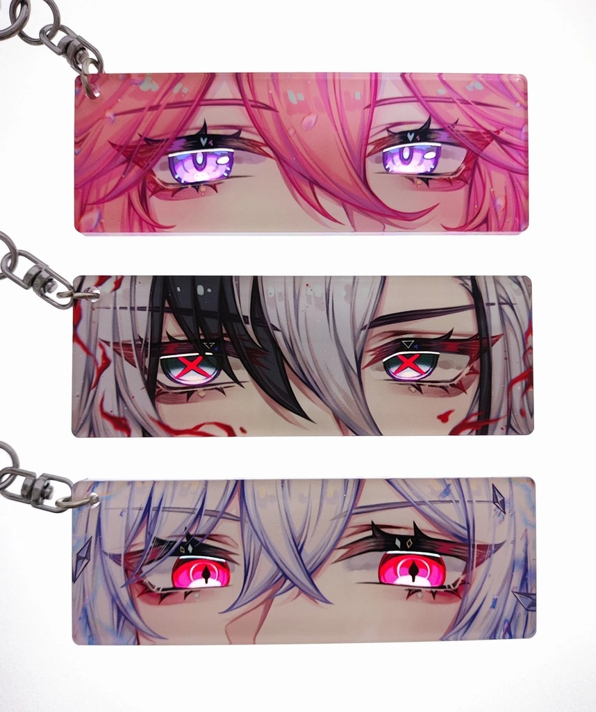 アルレッキーノ スカーク 八重神子 目ヂカラアクキー