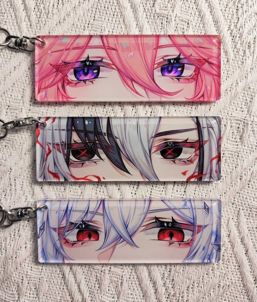 アルレッキーノ スカーク 八重神子 目ヂカラアクキー