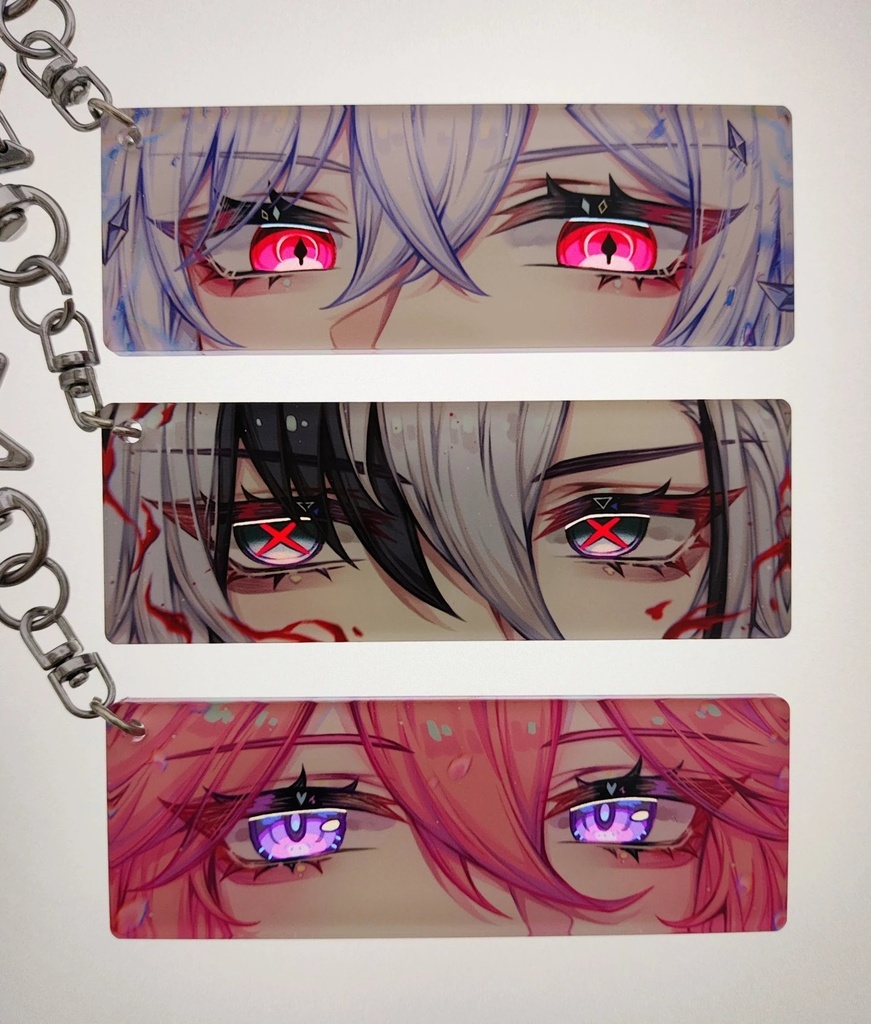 アルレッキーノ スカーク 八重神子 目ヂカラアクキー