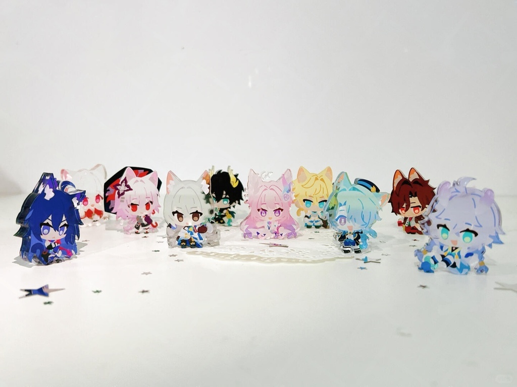 自立ミニアクスタ 丹恒・騰荒 長夜月 キュレネ 【アニマル】