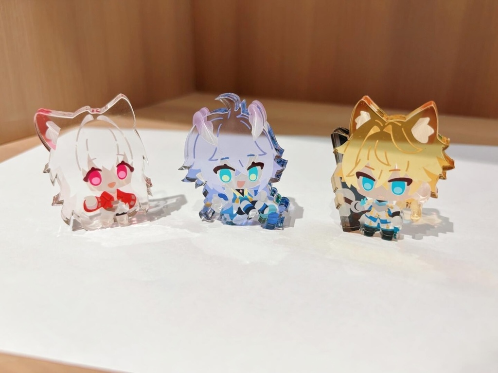 自立ミニアクスタ 丹恒・騰荒 長夜月 キュレネ 【アニマル】