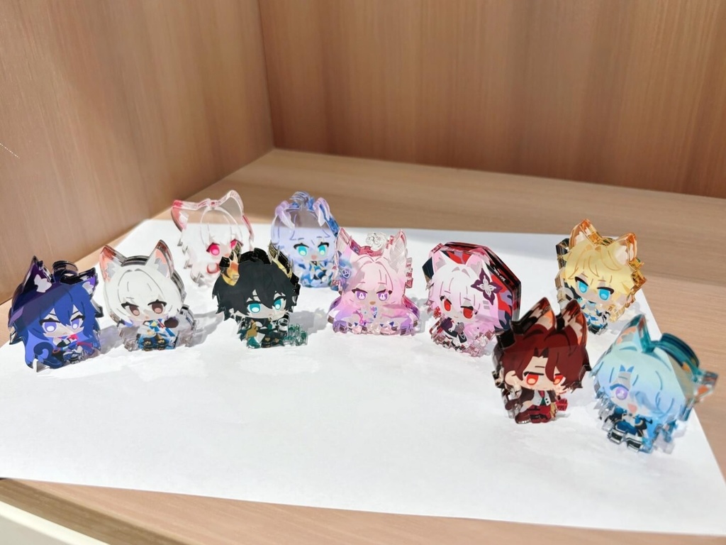 自立ミニアクスタ　丹恒・騰荒　長夜月　キュレネ　【アニマル】