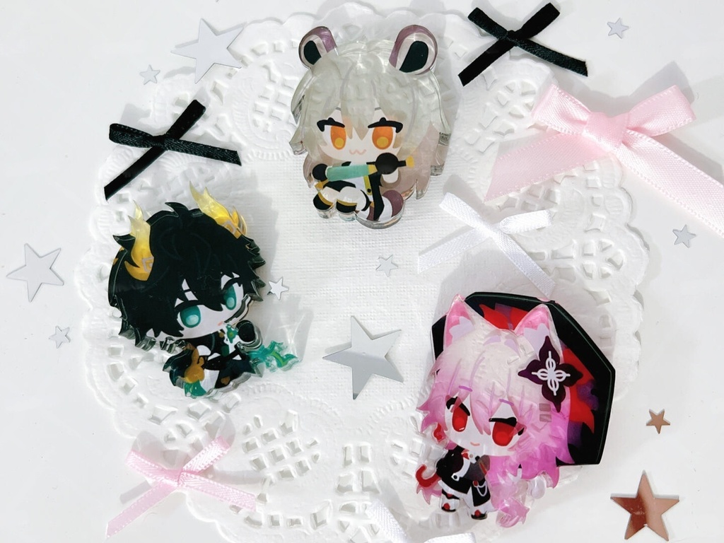 自立ミニアクスタ 丹恒・騰荒 長夜月 キュレネ 【アニマル】