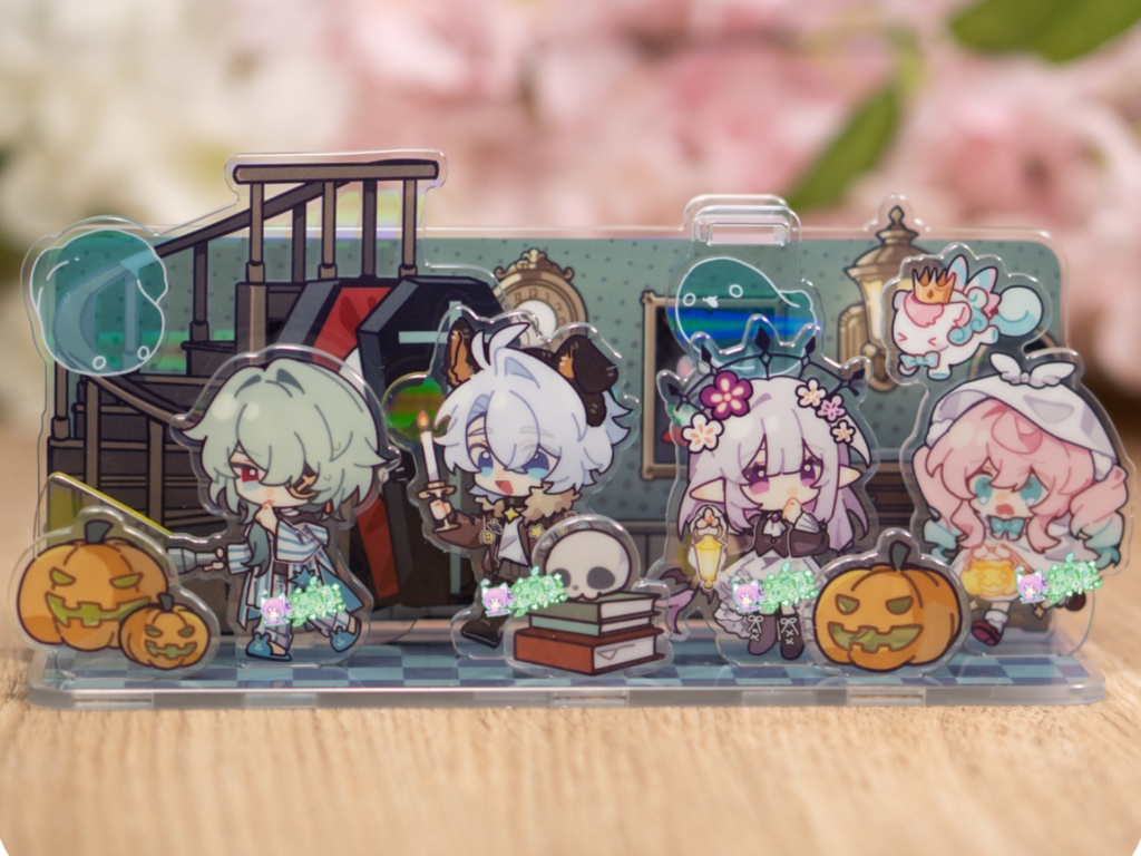 【委託販売】樹庭組　4人アクリルスタンド