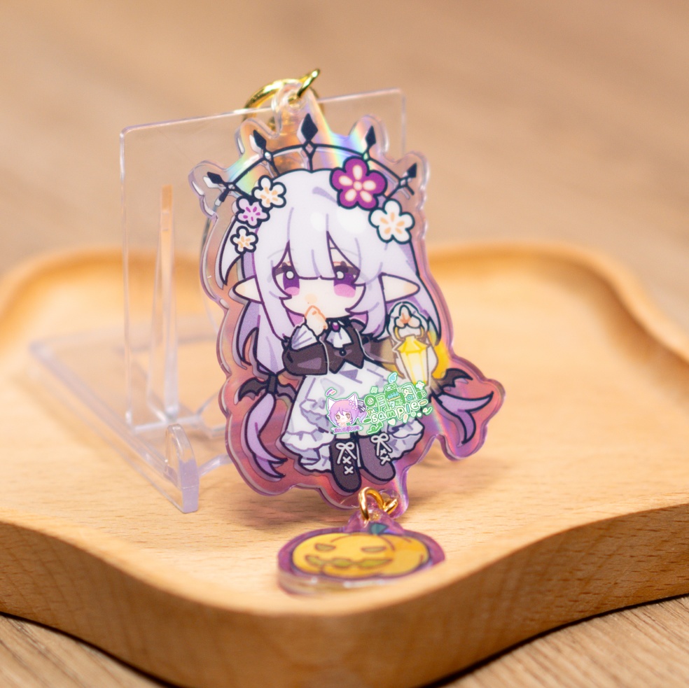 【委託販売】樹庭組 アクリルキーホルダー 夜光缶バッジ