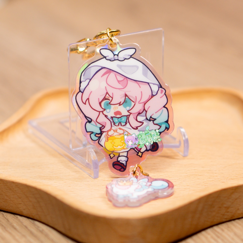 【委託販売】樹庭組 アクリルキーホルダー 夜光缶バッジ