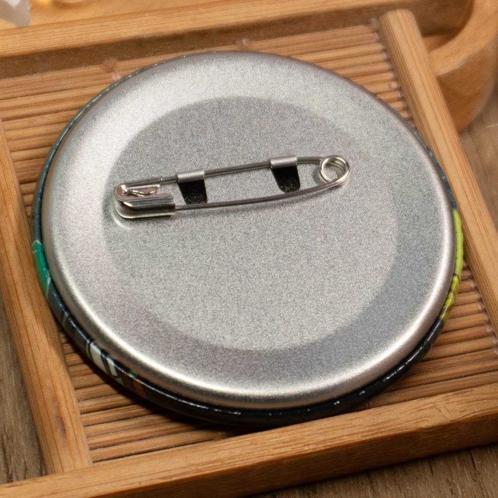 【委託販売】樹庭組 アクリルキーホルダー 夜光缶バッジ