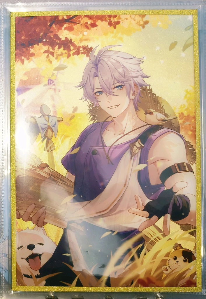 ファイノン アクリル色紙 缶バッジ