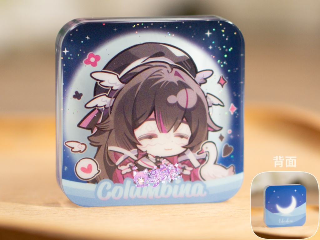 【委託販売】原神 コロンビーナ アクリルブロック