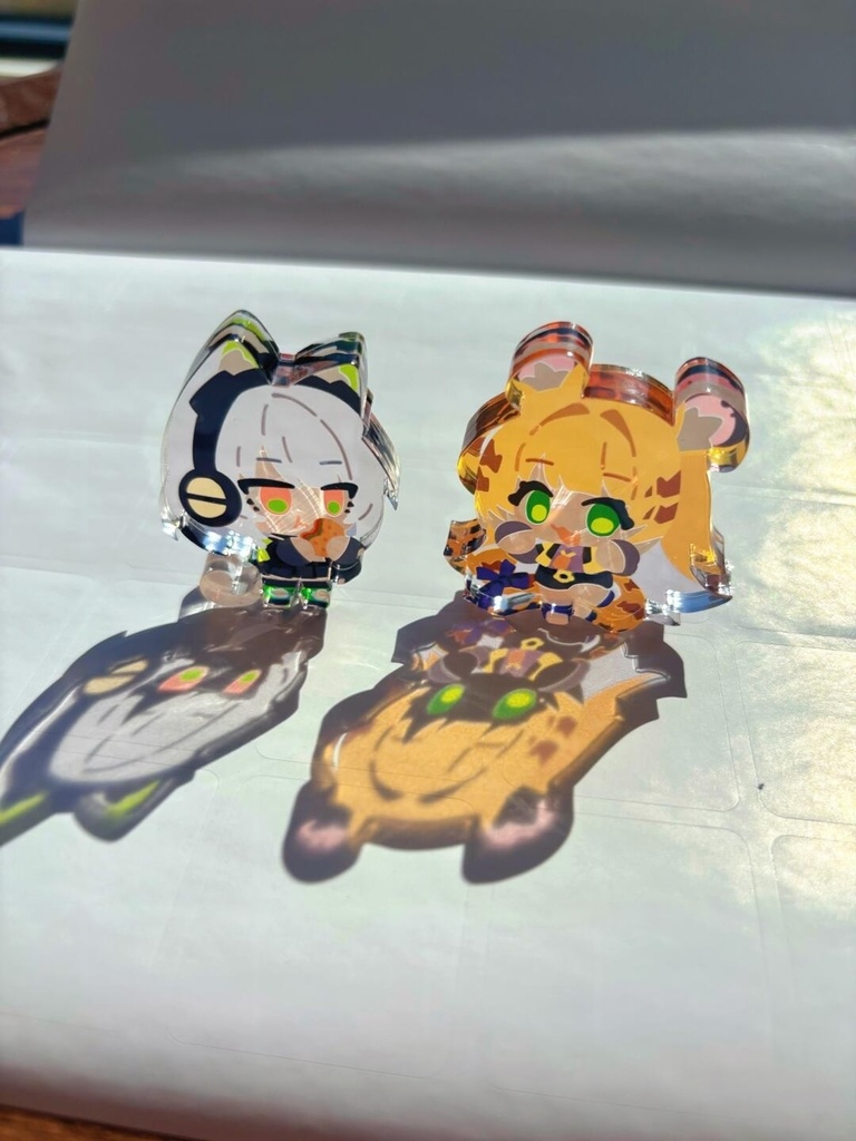 ゼンゼロ2.0 自立ミニアクスタ ライト 浮波柚葉 アリス ニコ 【アニマル】