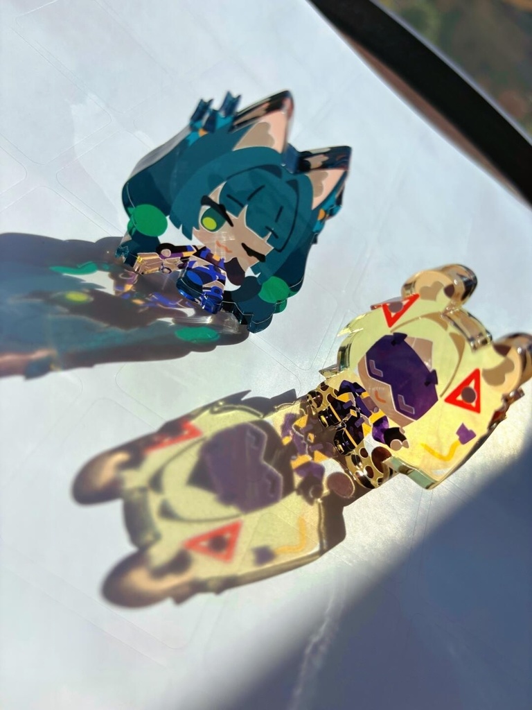 ゼンゼロ2.0 自立ミニアクスタ ライト 浮波柚葉 アリス ニコ 【アニマル】