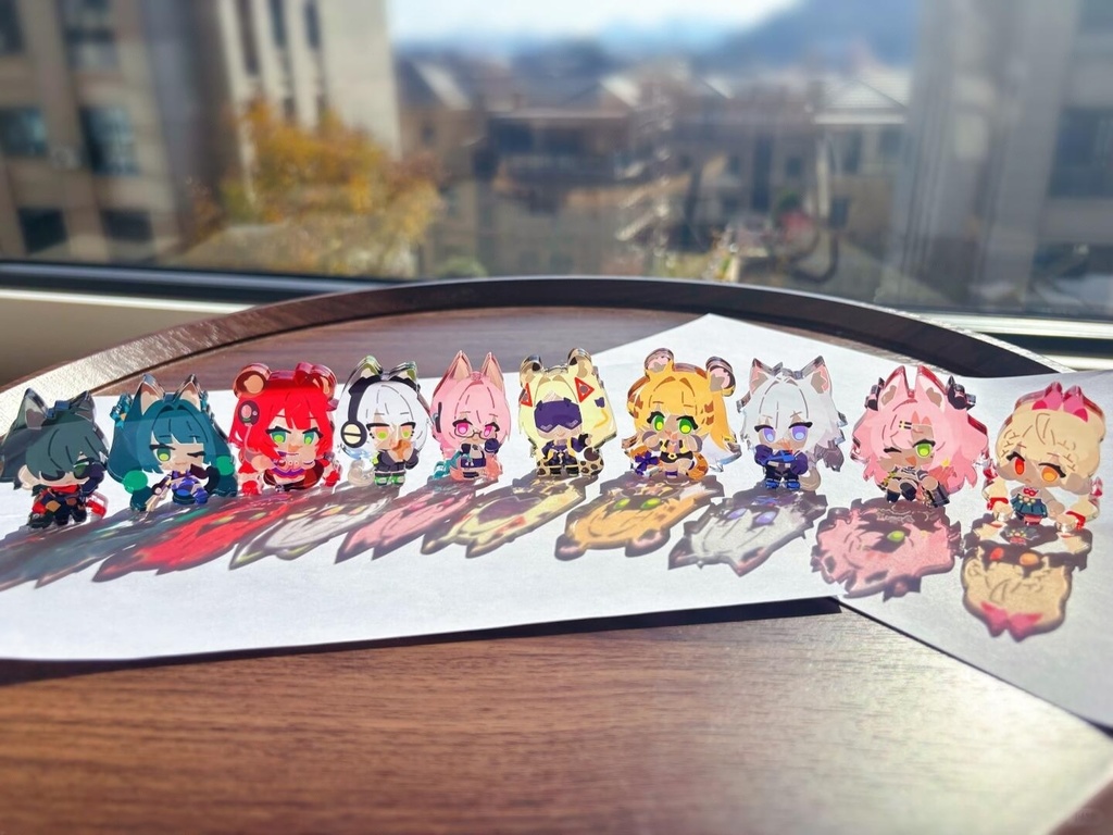 ゼンゼロ2.0　自立ミニアクスタ　ライト　浮波柚葉　アリス　ニコ　【アニマル】