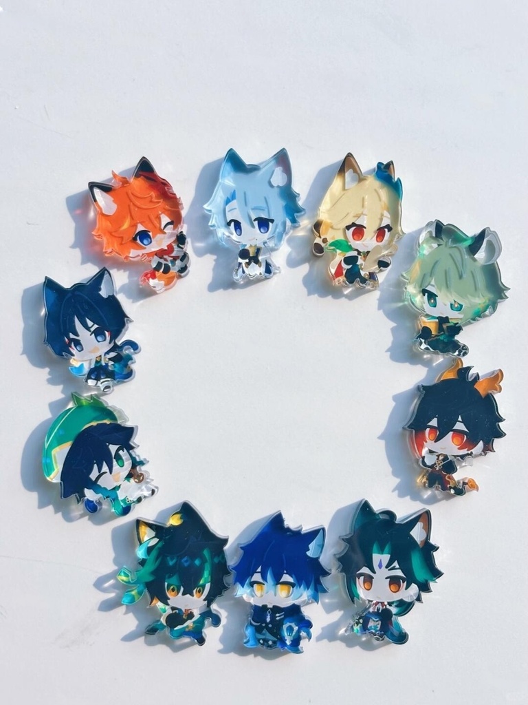 原神1.0 自立ミニアクスタ フリンズ キィニチ アルハイゼン カーヴェ