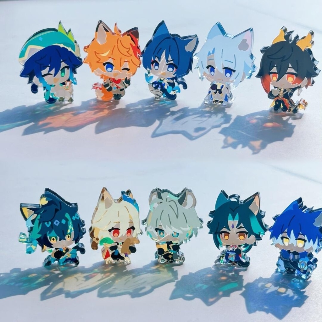 原神1.0　自立ミニアクスタ　フリンズ　キィニチ　アルハイゼン　カーヴェ